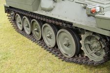 Tracks Of A Military Armoured Vehicle. Royalty Free Stock Images Tracks Of A Military Armoured Vehicle. Royalty Free Stock Images
