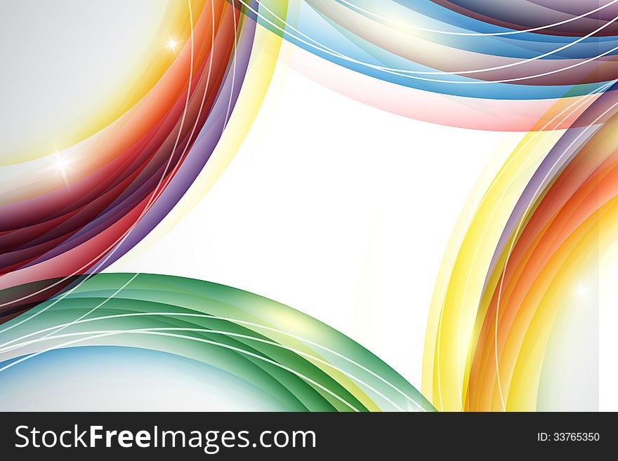 Bright vector template