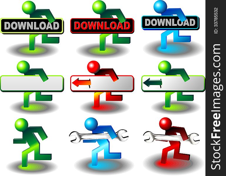 Button to download the file. Button to download the file
