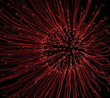 Red Fireworks Time Lapse Royalty Free Stock Image Red Fireworks Time Lapse Royalty Free Stock Image
