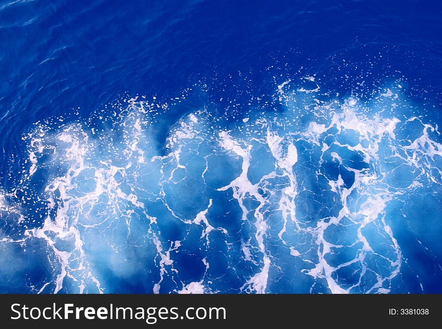 Splashing sea water with slight diffuse effect. Splashing sea water with slight diffuse effect