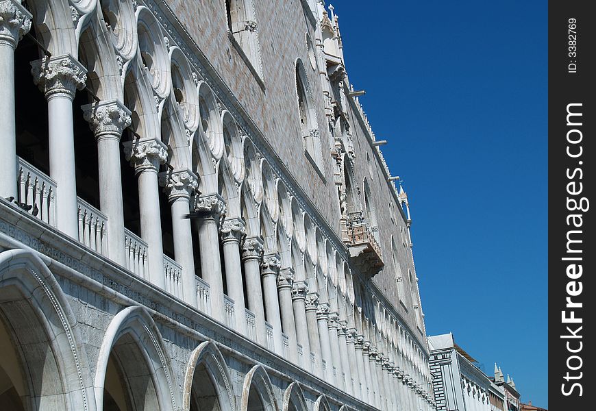 A view of venice in Italy