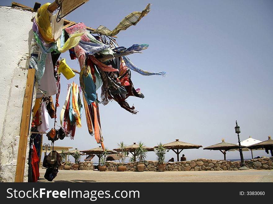 Local market in dahab, red sea region, sinai, egypt