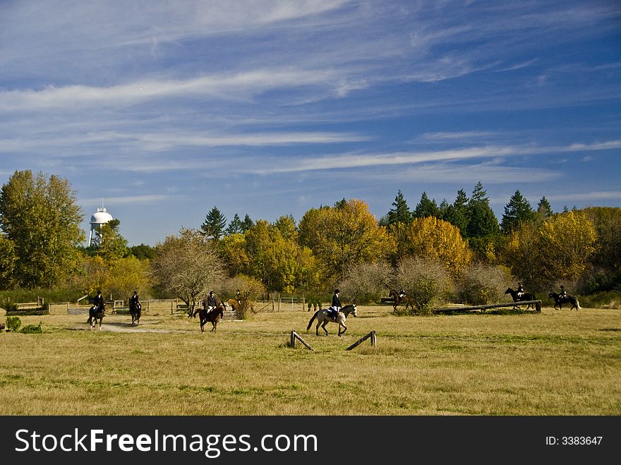 Horse Show Pasture Field