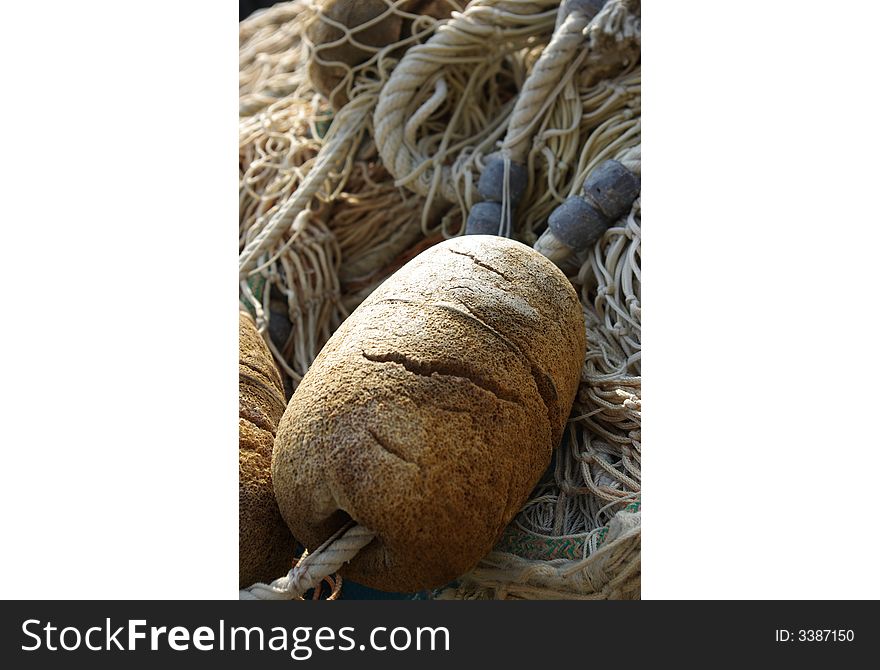 Fishing net close up,italy