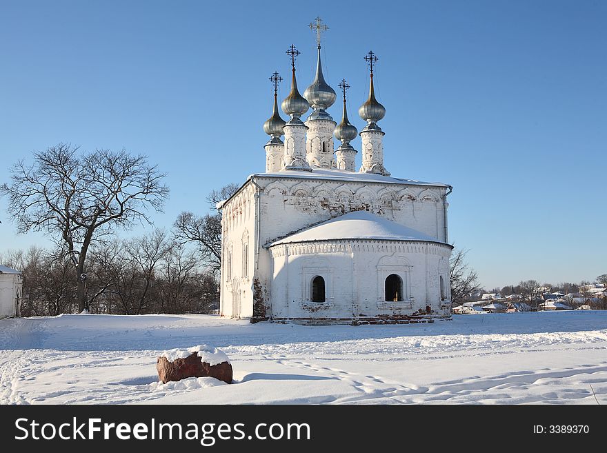 Old churches in Suzdal (Russia)