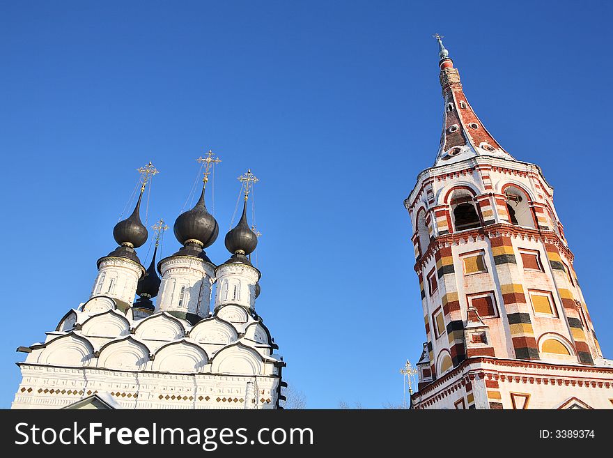 Old churches in Suzdal (Russia)