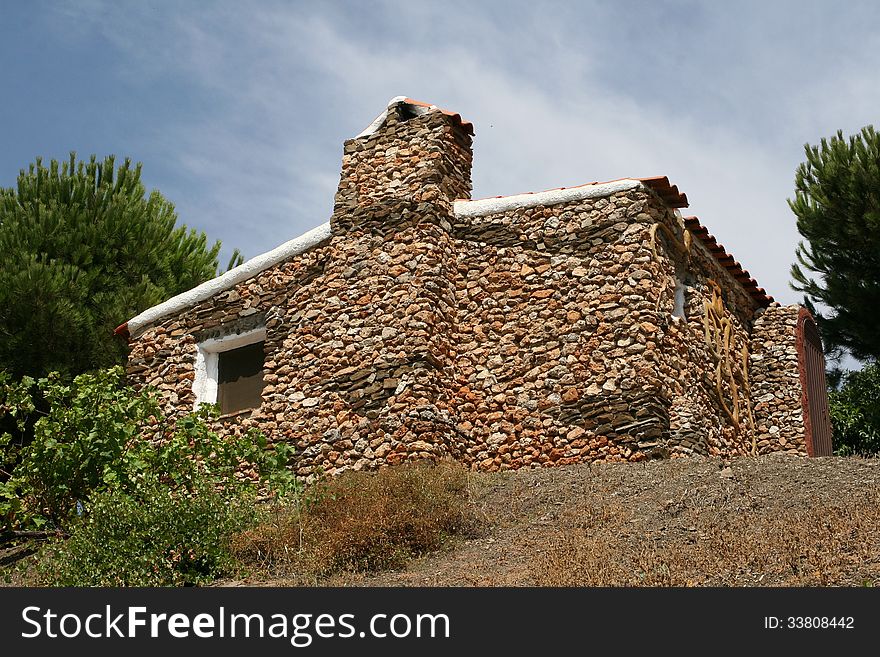 Rustic natural cottage in Andalusia, Spain