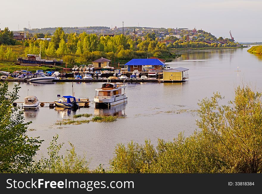 Boats on the river