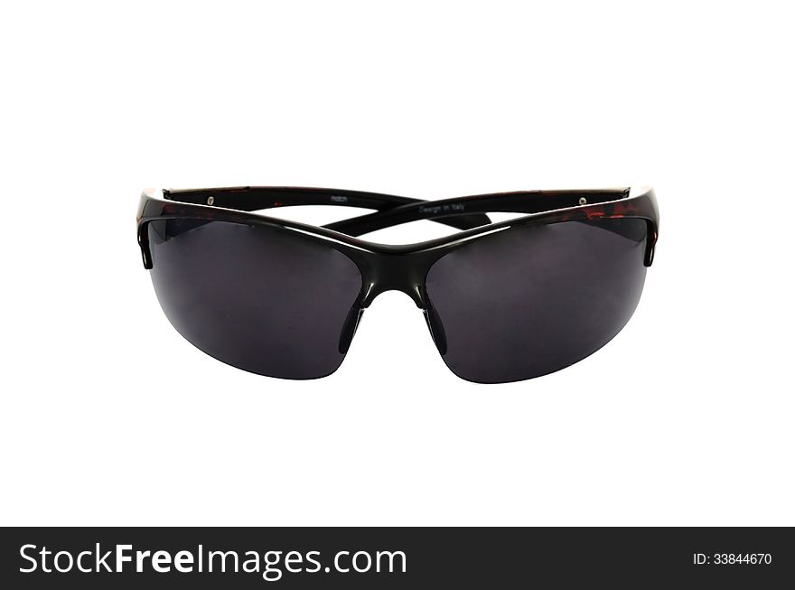 Sunglasses isolated on the white