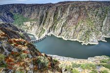 Dam Of Aldeadavila Stock Image