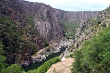 Dam Of Aldeadavila Stock Photography