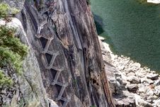 Dam Of Aldeadavila Royalty Free Stock Photo