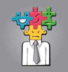 Puzzle Faces Stock Photo Puzzle Faces Stock Photo