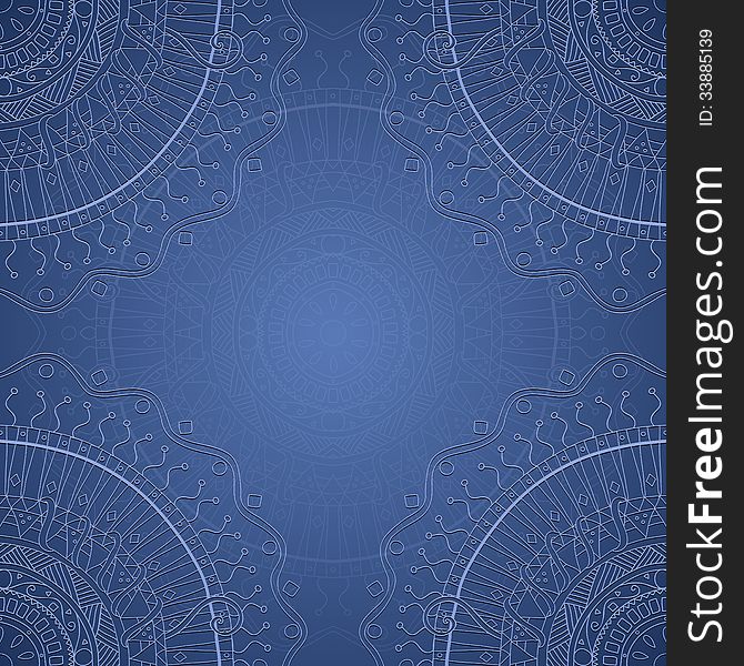 Grunge lace ornament. Seamless pattern. Best looks on textile, invitation cards and post-cards