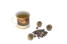Cup Of Green Tea Royalty Free Stock Photo