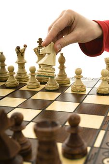 Chess Composition Royalty Free Stock Image