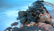 Rocks And Blue Sea Stock Image Rocks And Blue Sea Stock Image