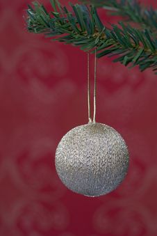 Christmas Ball Hanging Stock Photography Christmas Ball Hanging Stock Photography