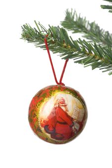 Christmas Ball Hanging Royalty Free Stock Images Christmas Ball Hanging Royalty Free Stock Images