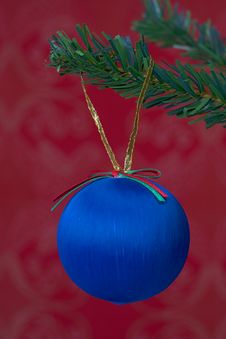 Christmas Ball Hanging Royalty Free Stock Images Christmas Ball Hanging Royalty Free Stock Images
