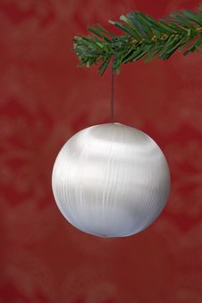 Christmas Ball Hanging Royalty Free Stock Images Christmas Ball Hanging Royalty Free Stock Images