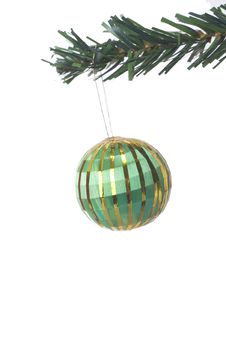 Christmas Ball Hanging Royalty Free Stock Photos Christmas Ball Hanging Royalty Free Stock Photos