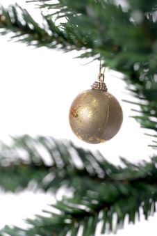 Christmas Ball Hanging Stock Image Christmas Ball Hanging Stock Image