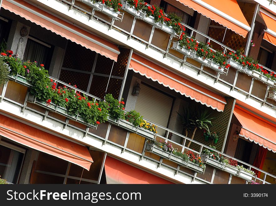 Flower balconies - Spain