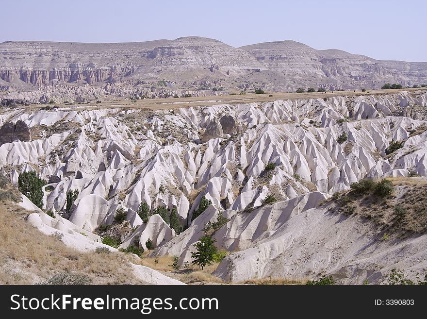 Cappadocia rock landscapes