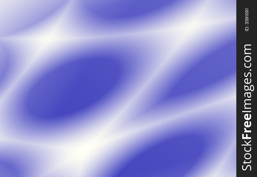 Generated fractal graphic - Blue web
