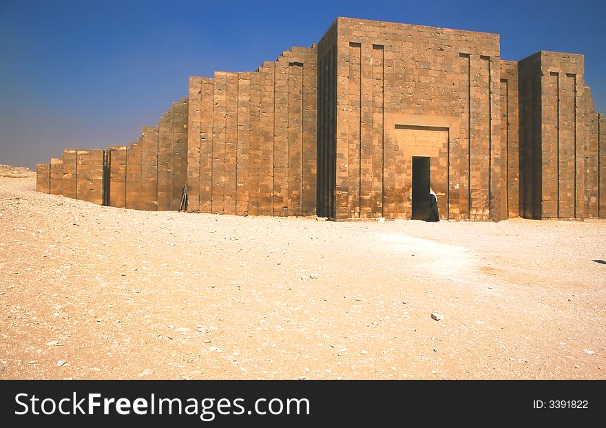 Djoser funerary complex, external wall