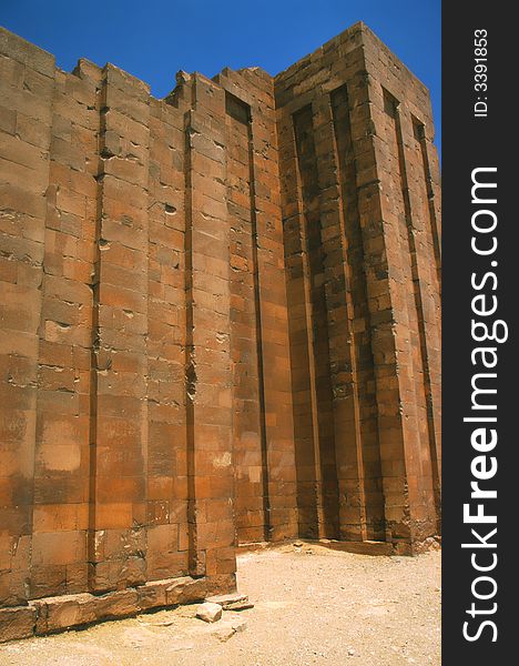 Djoser funerary complex, external wall