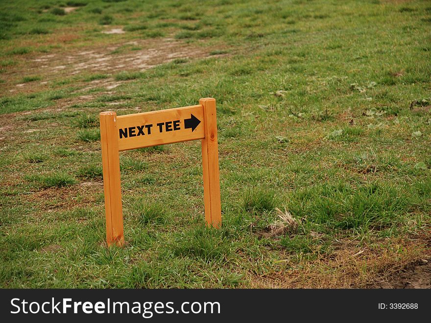 Golf playground - The Czech Republic. Golf playground - The Czech Republic