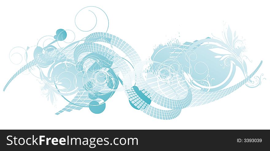 abstract winter design  on white background,. abstract winter design  on white background,