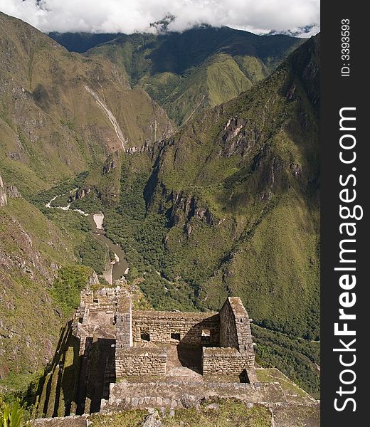 Machu Picchu ancient city (Peru)