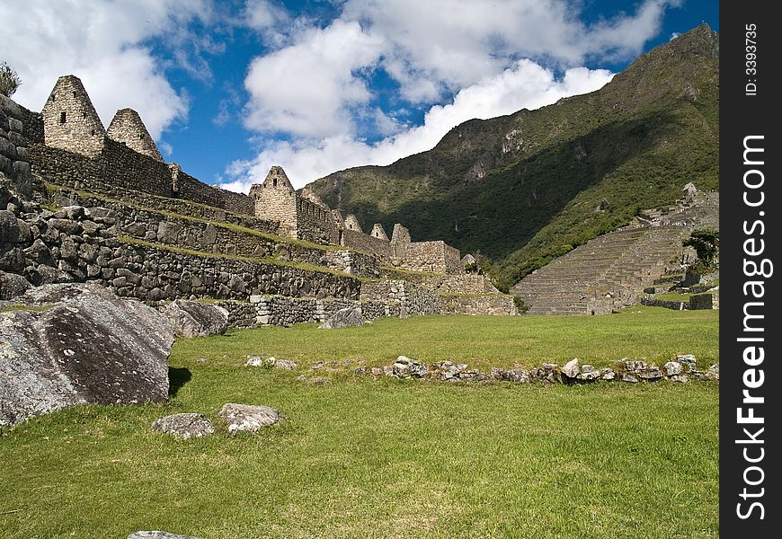 Machu Picchu ancient city (Peru)