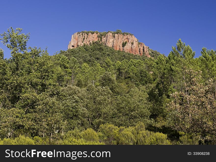 Colle Rousse, Volcanic plugs, Blavet Gorge, Bagnols