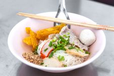 Chinese Red Pork Noodles Royalty Free Stock Photography Chinese Red Pork Noodles Royalty Free Stock Photography