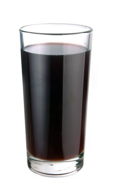 Glass Of Cherry Juice Royalty Free Stock Image