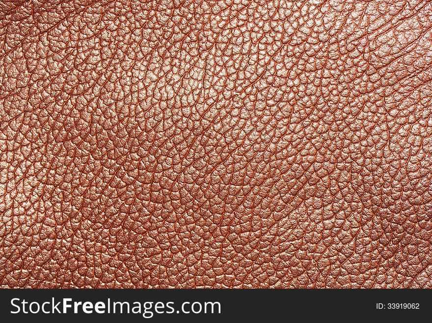 High-quality texture of brown leather. High-quality texture of brown leather