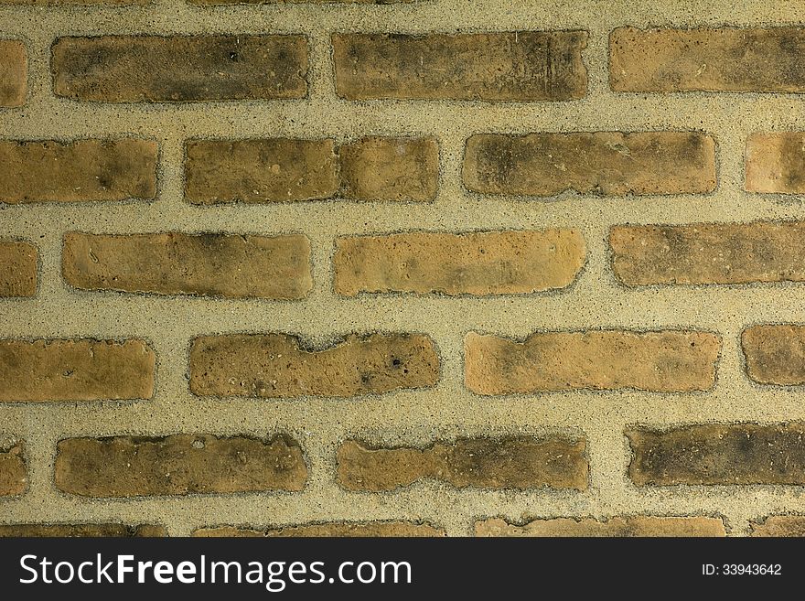 Texture of old brick wall