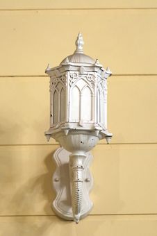 White Lamp Royalty Free Stock Image