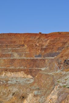 Open Pit Mining With Truck Australia Stock Photography Open Pit Mining With Truck Australia Stock Photography