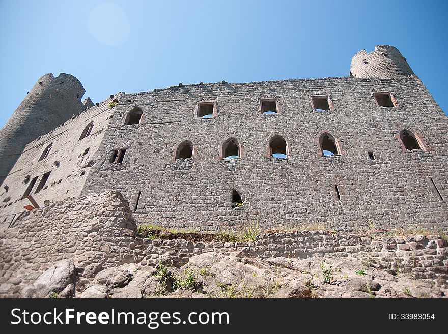 Castle In France Forest