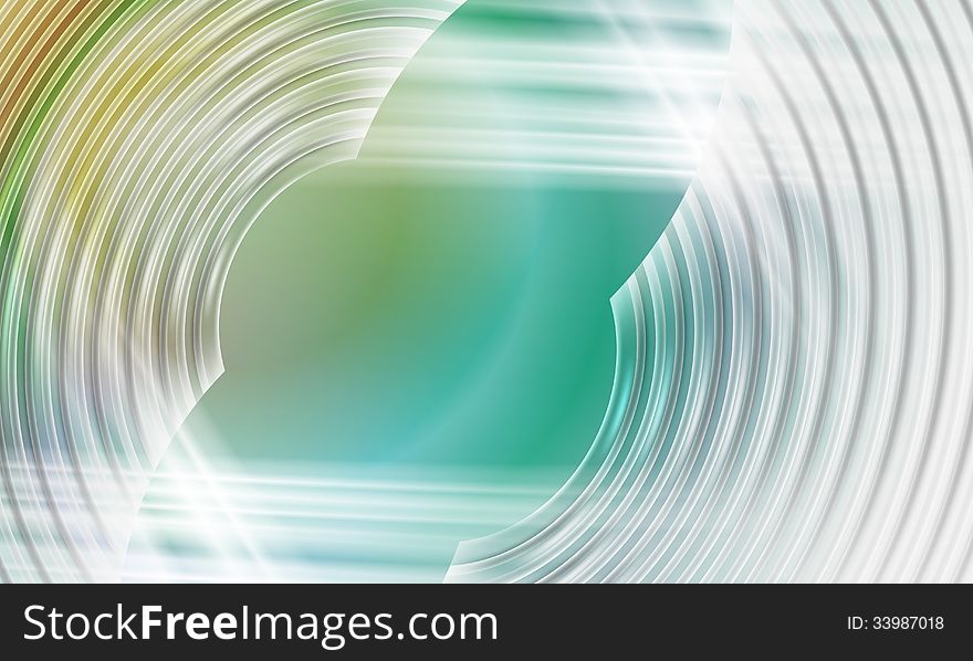 Vector abstract backdrop and transparent circles