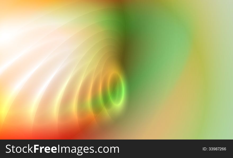 Green and yellow vector abstract background