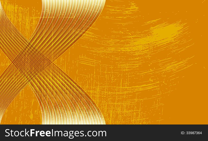 Yellow abstract background