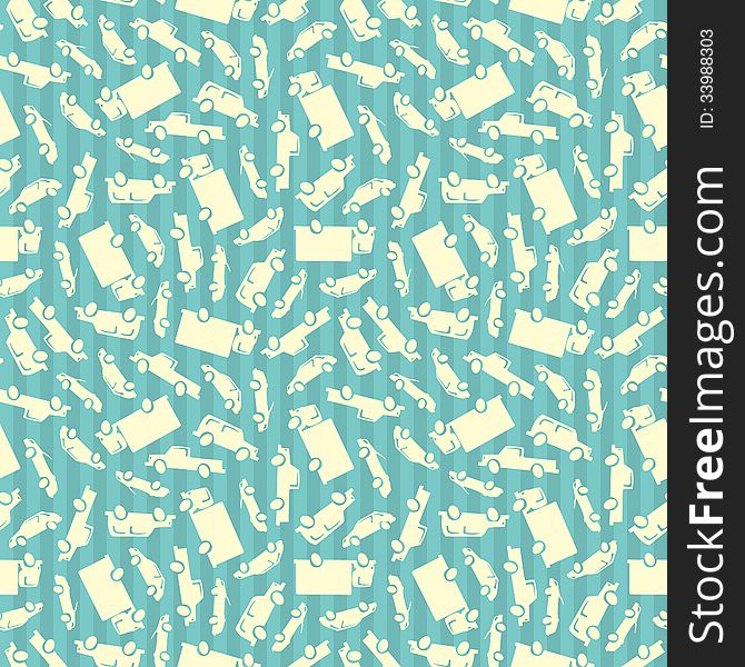 Cars Seamless Pattern