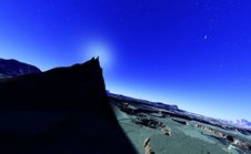 Moonscape 2 Royalty Free Stock Photos Moonscape 2 Royalty Free Stock Photos